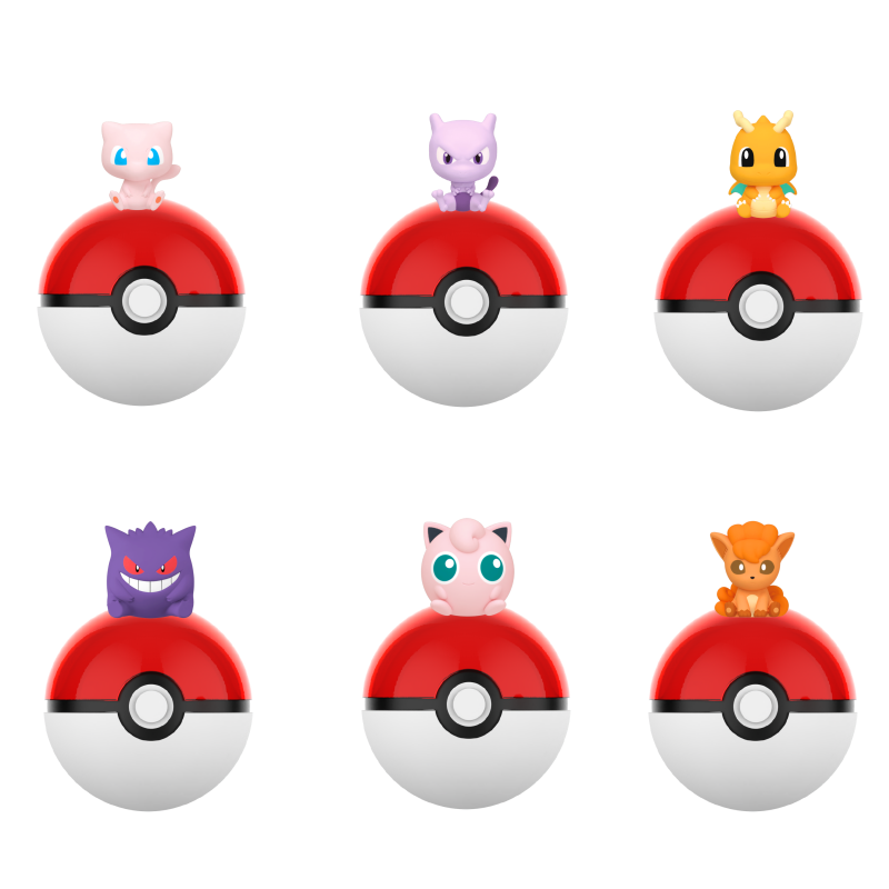 Ornament Ball Set - Figurki Pokemon Anime Poke Ball Mini