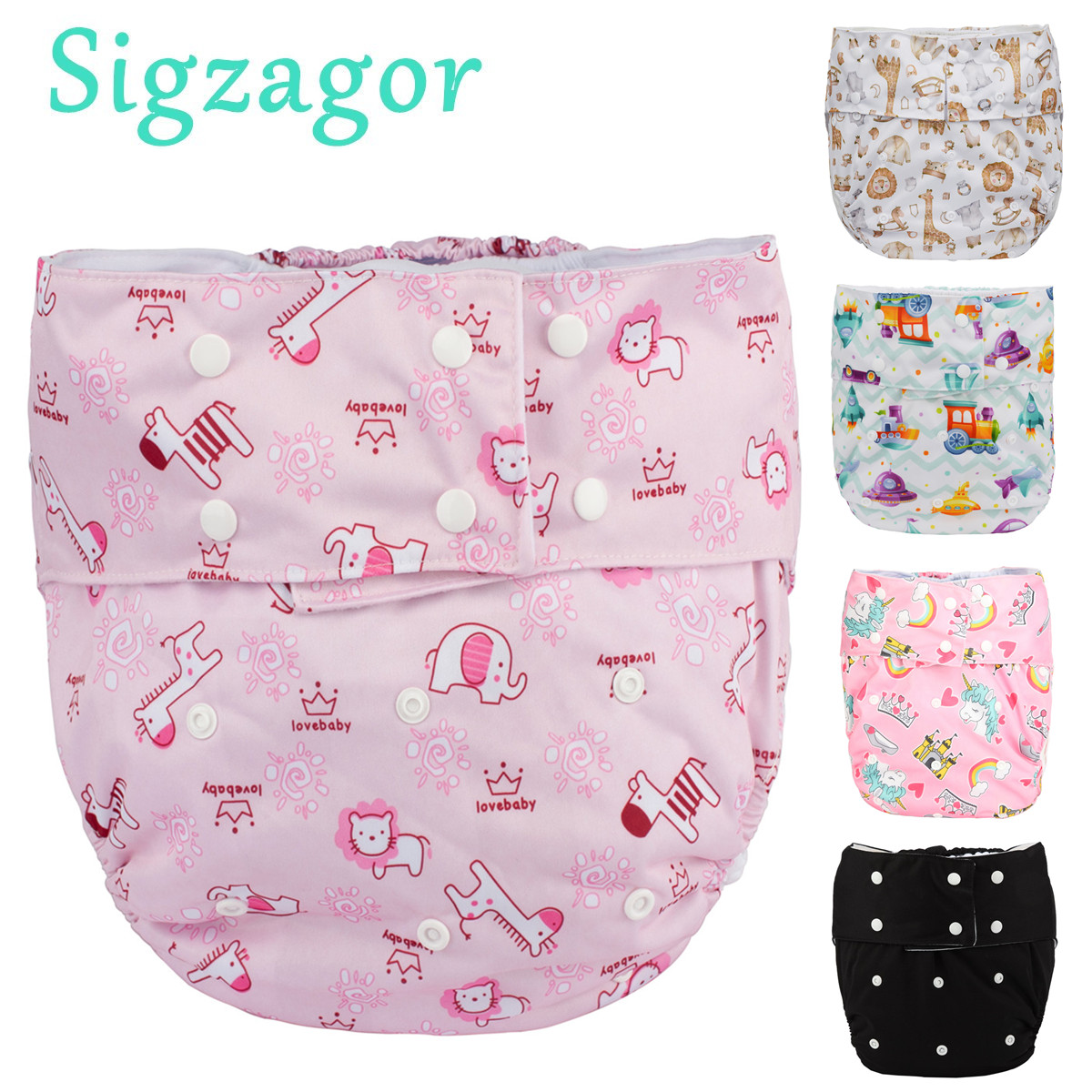 Pampers Diaper Premium Care - [Sigzagor] 1 pieluszka materiałowa dla nastolatków