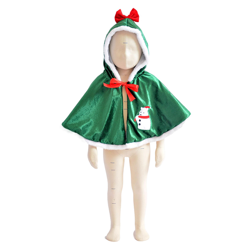 Zielony Elf Świąteczny Poncho  – Elf Costume Christmas recenzja i cena