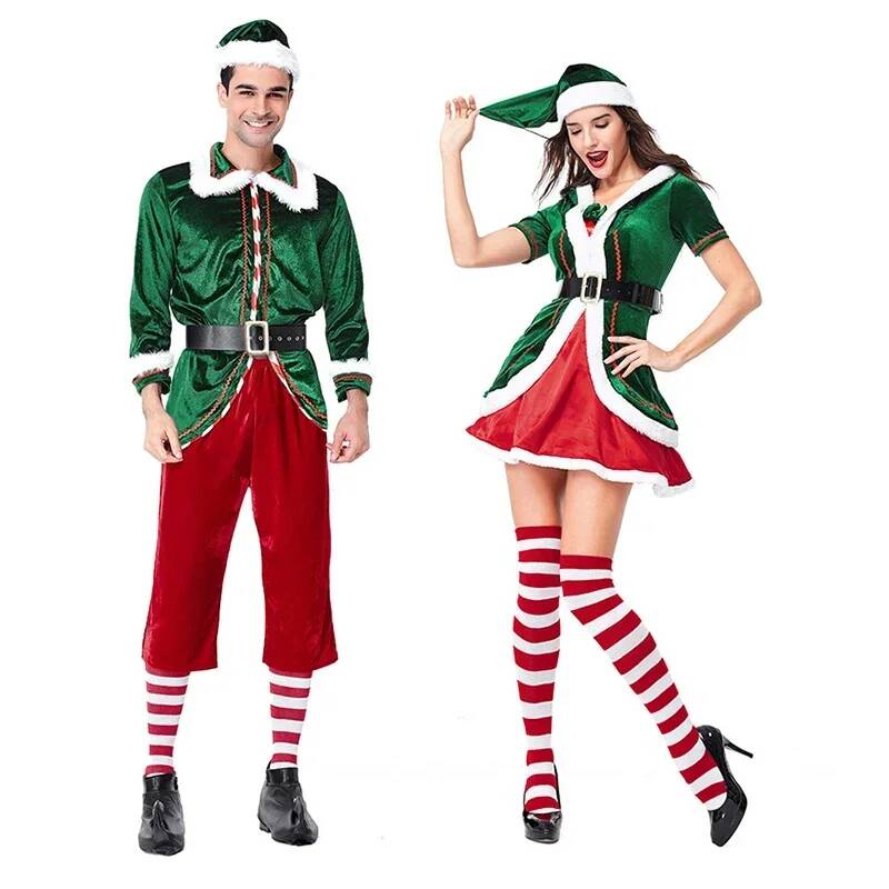 Kostium Świętego Mikołaja Prze – Elf Costume Christmas recenzja i cena