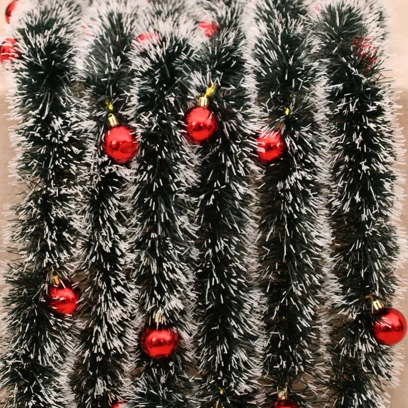Wstążki choinkowe z brokatem,  – Tinsel Garland Decoration recenzja i cena