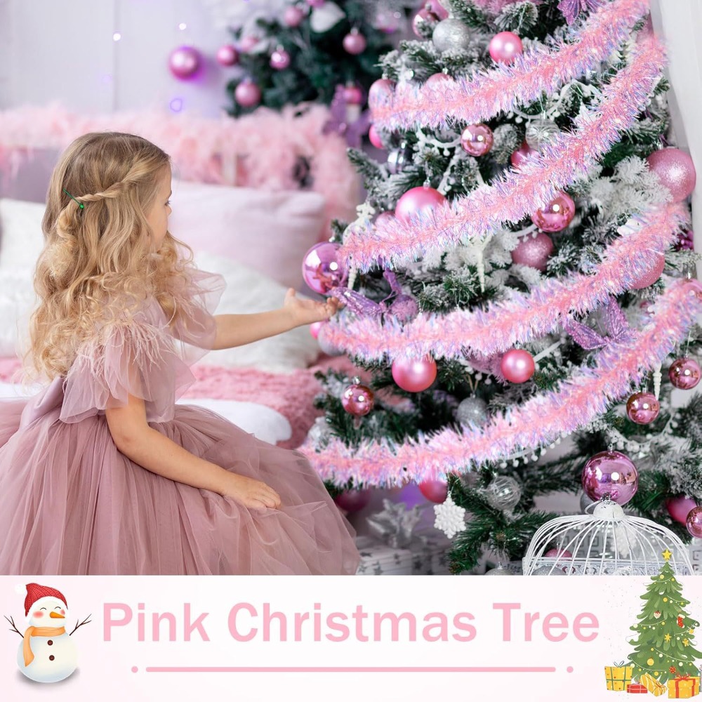 2M/9CM Świąteczne Dekoracje, K – Tinsel Garland Decoration recenzja i cena