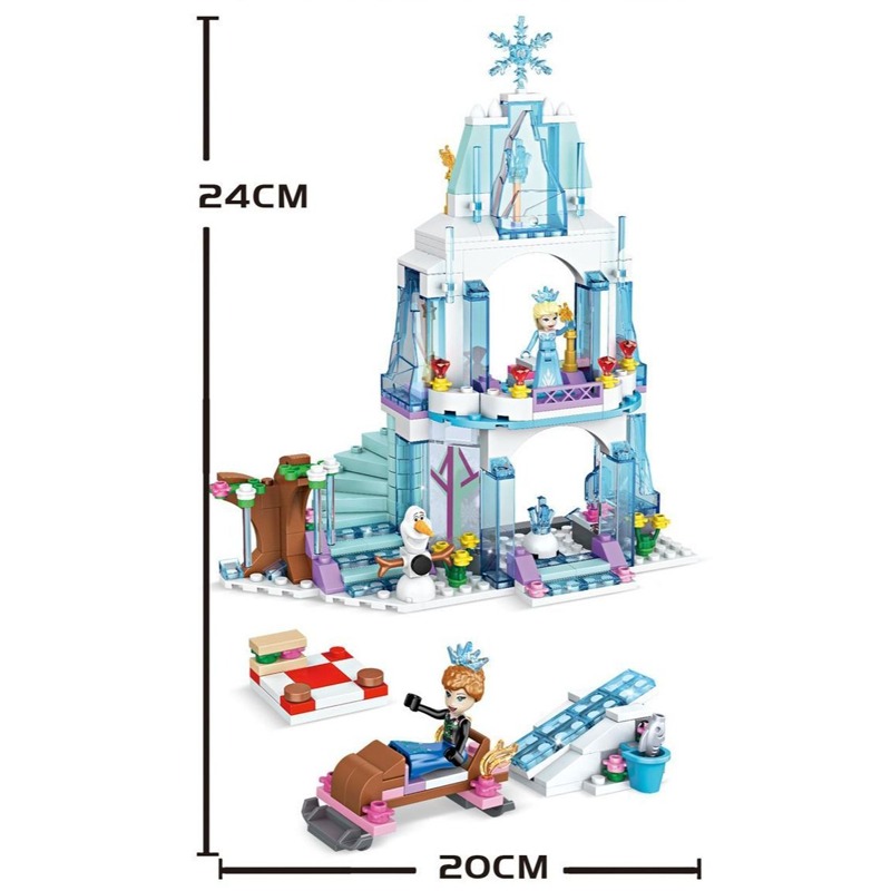 Zestaw Klocków Elsa Zamek Lodo – Lego Set Technic recenzja i cena