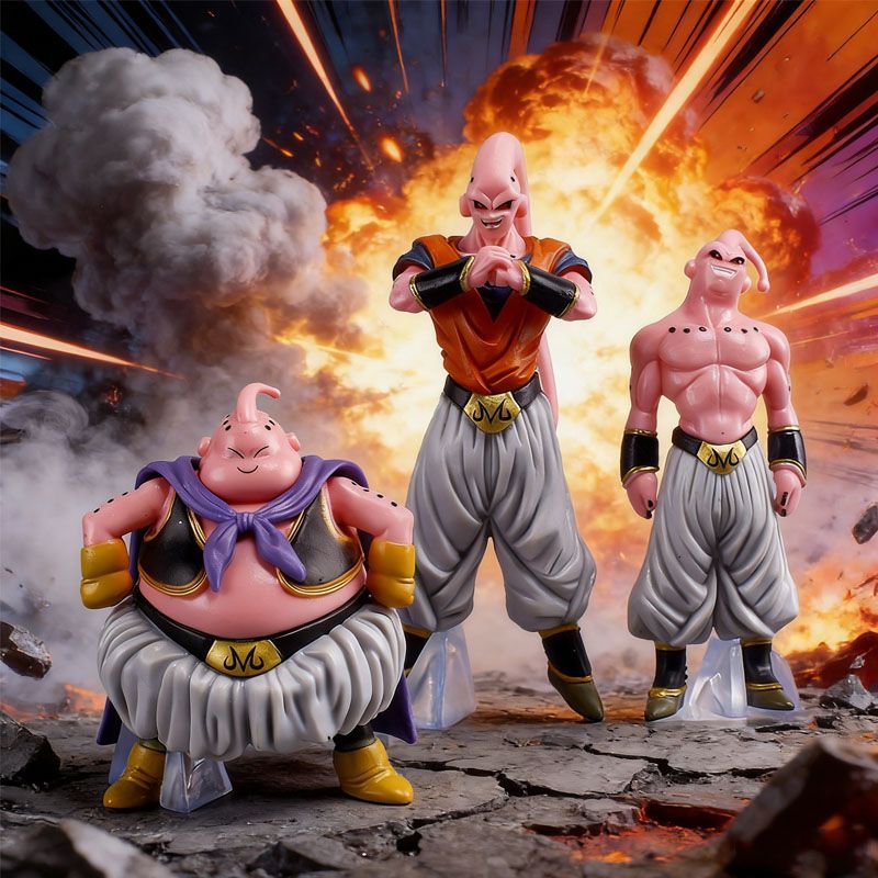 Figurka Dragon Ball Majin Buu, – Ornament Ball Set recenzja i cena
